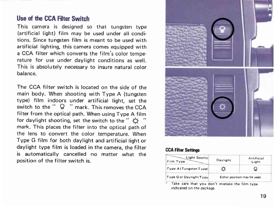 Canon 312 XL-S User Manual | Page 19 / 85