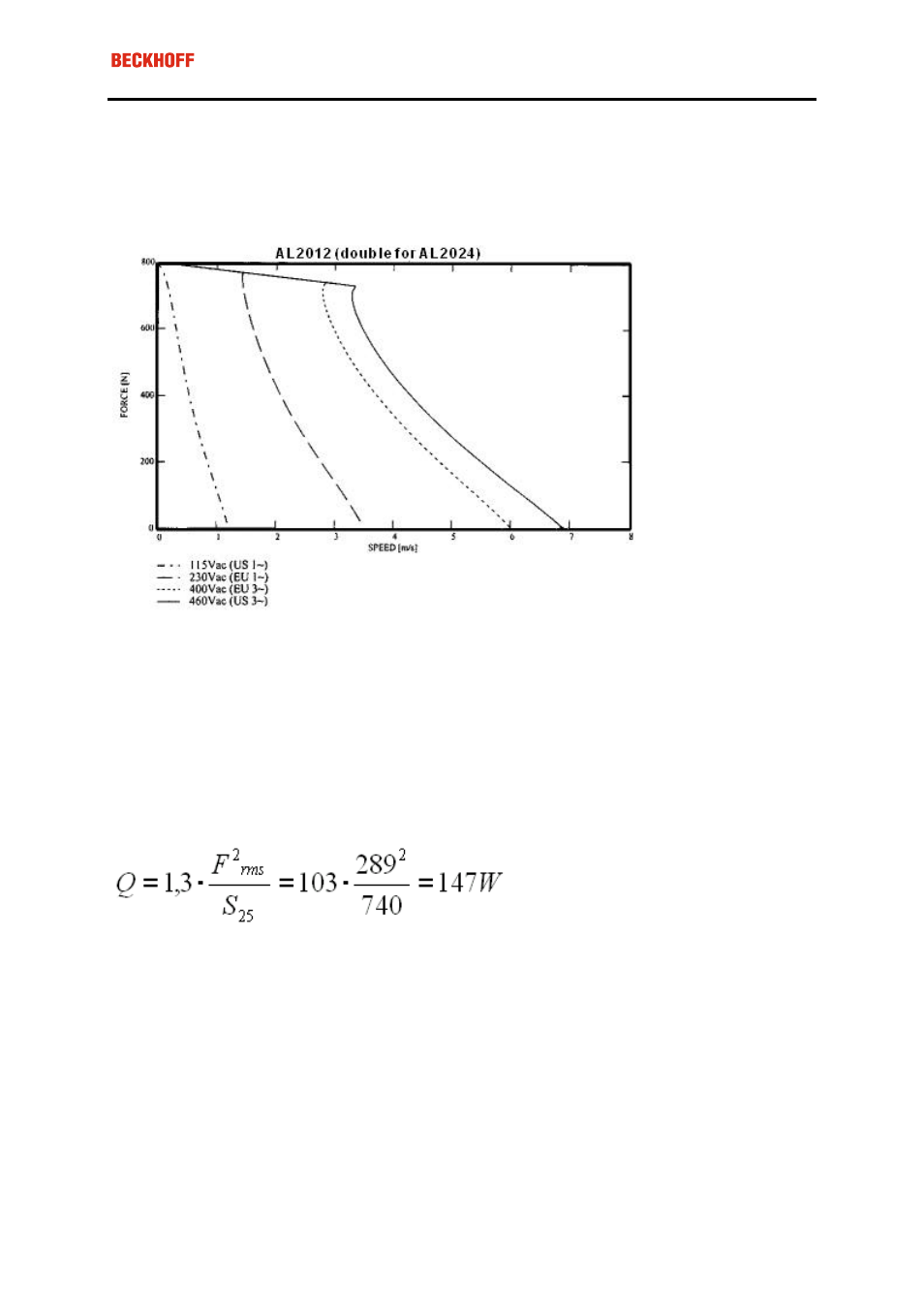 Step 4: motor sizing | BECKHOFF AL2000 Application User Manual | Page 30 / 39