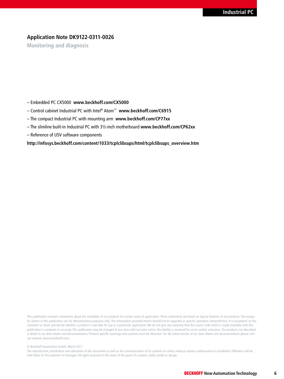 BECKHOFF DK9122-0311-0026 User Manual | Page 6 / 6
