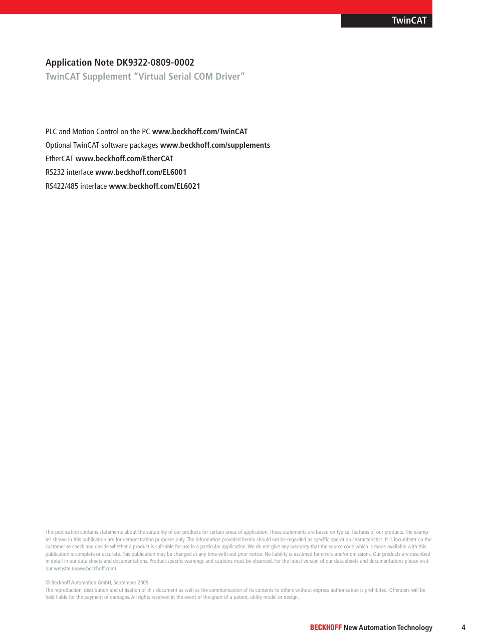BECKHOFF DK9322-0809-0002 User Manual | Page 4 / 4
