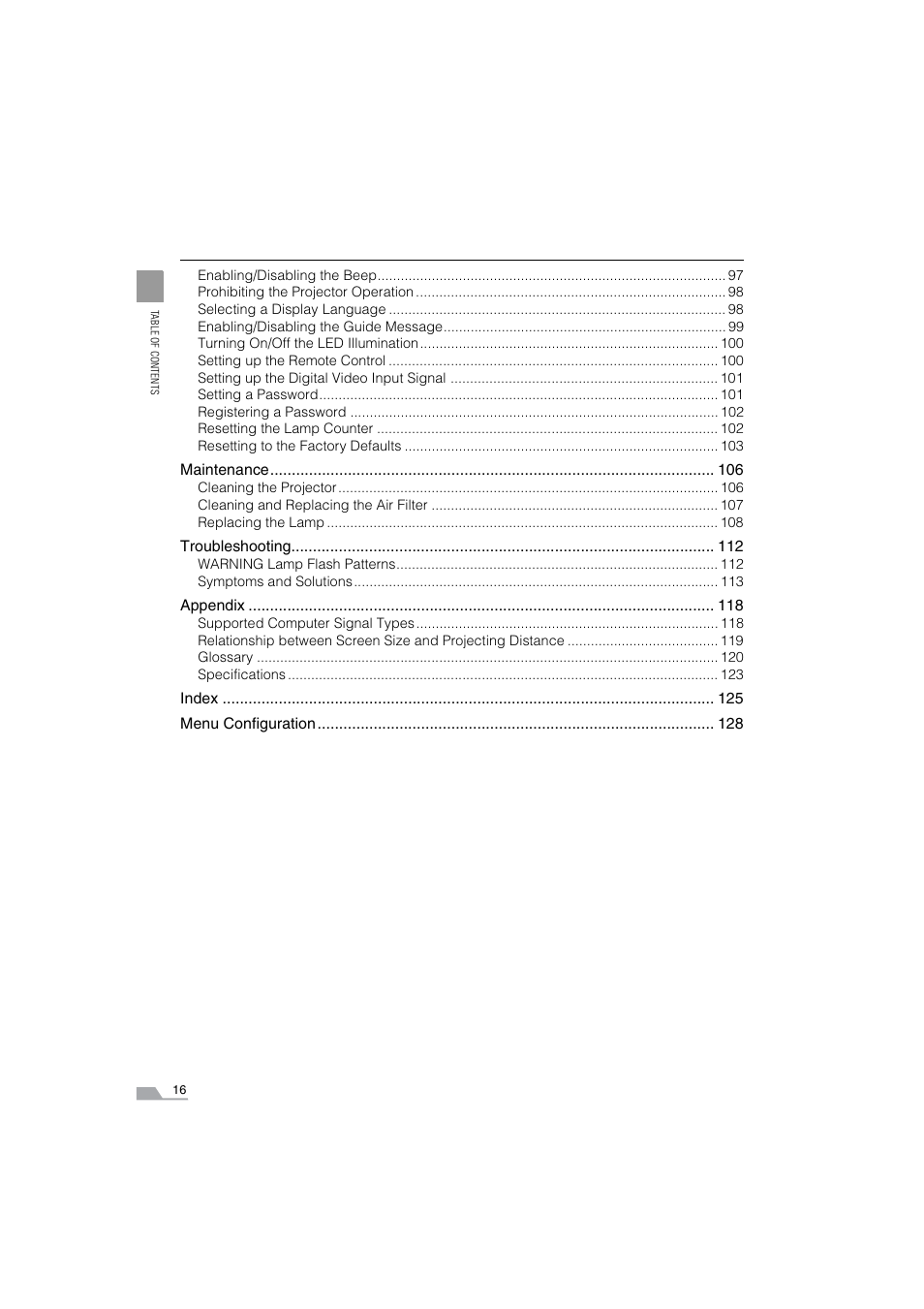 Canon SX6 User Manual | Page 16 / 133