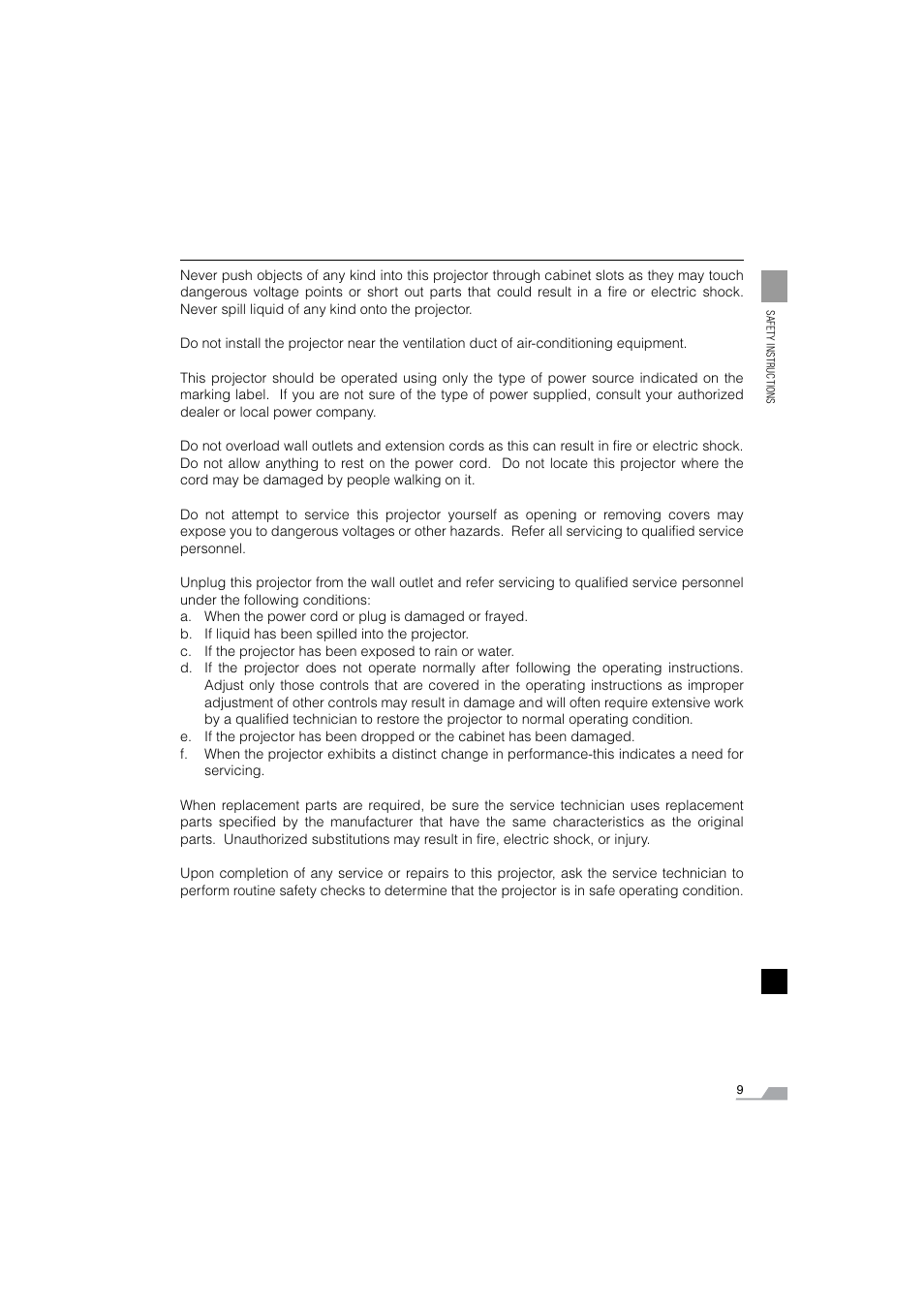 Canon SX6 User Manual | Page 9 / 133