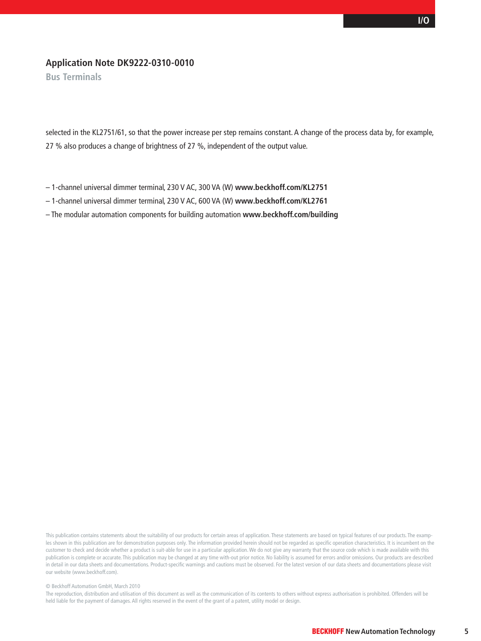 BECKHOFF DK9222-0310-0010 User Manual | Page 5 / 5