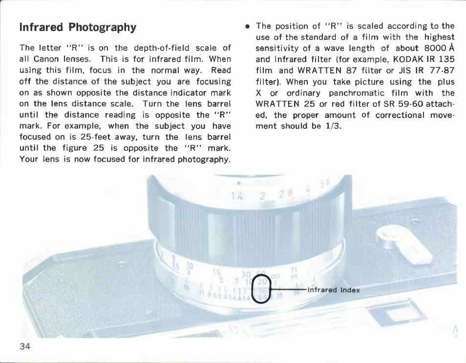 Range-viewfinder selector | Canon Model 7S User Manual | Page 36 / 86