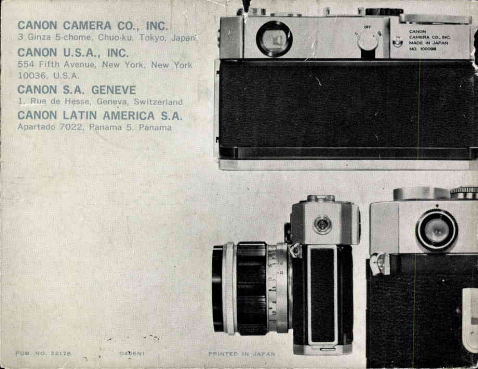 Canon Model 7S User Manual | Page 48 / 86