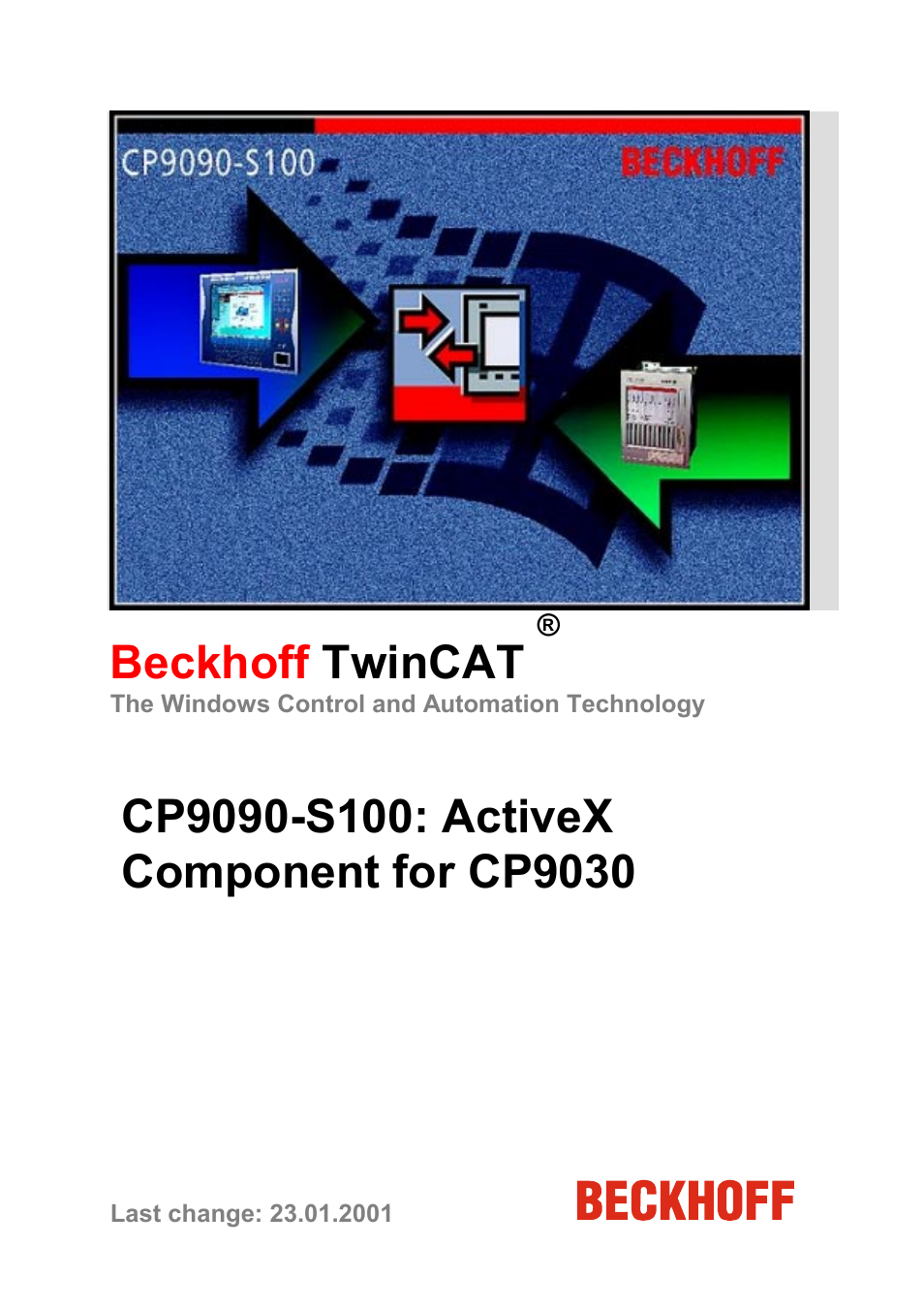 BECKHOFF CP9090-S100 User Manual | 45 pages
