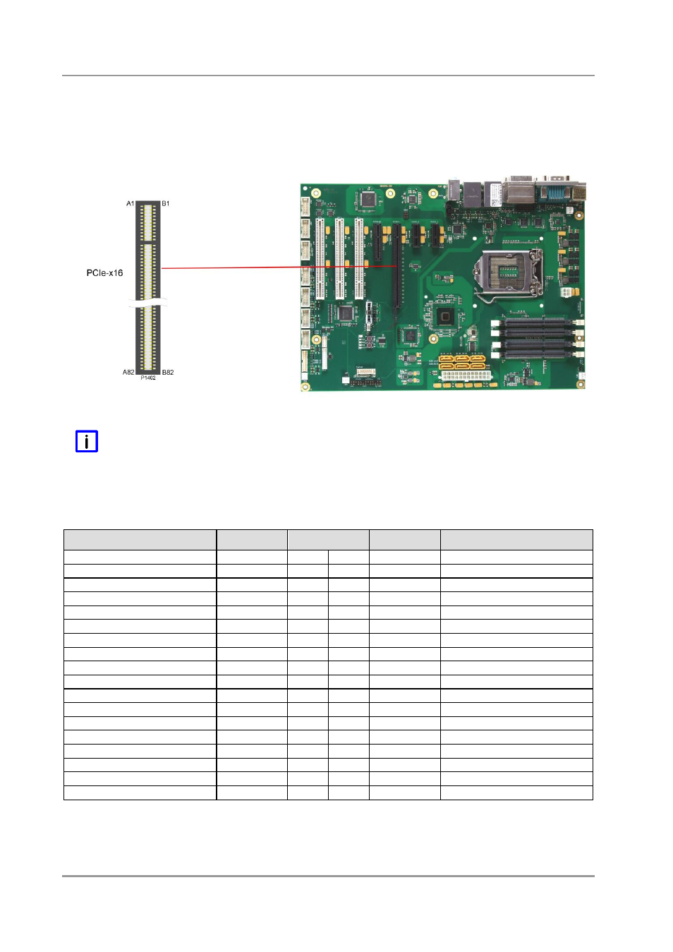 8 pci-express interface (x16) | BECKHOFF CB1061 User Manual | Page 46 / 124