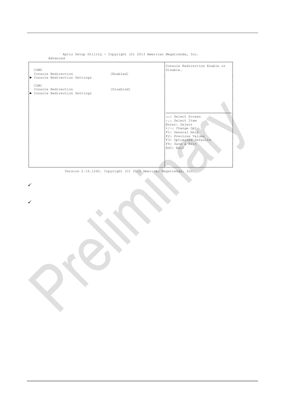 Serial port console redirection, 3 serial port console redirection | BECKHOFF CB3063 User Manual | Page 46 / 93