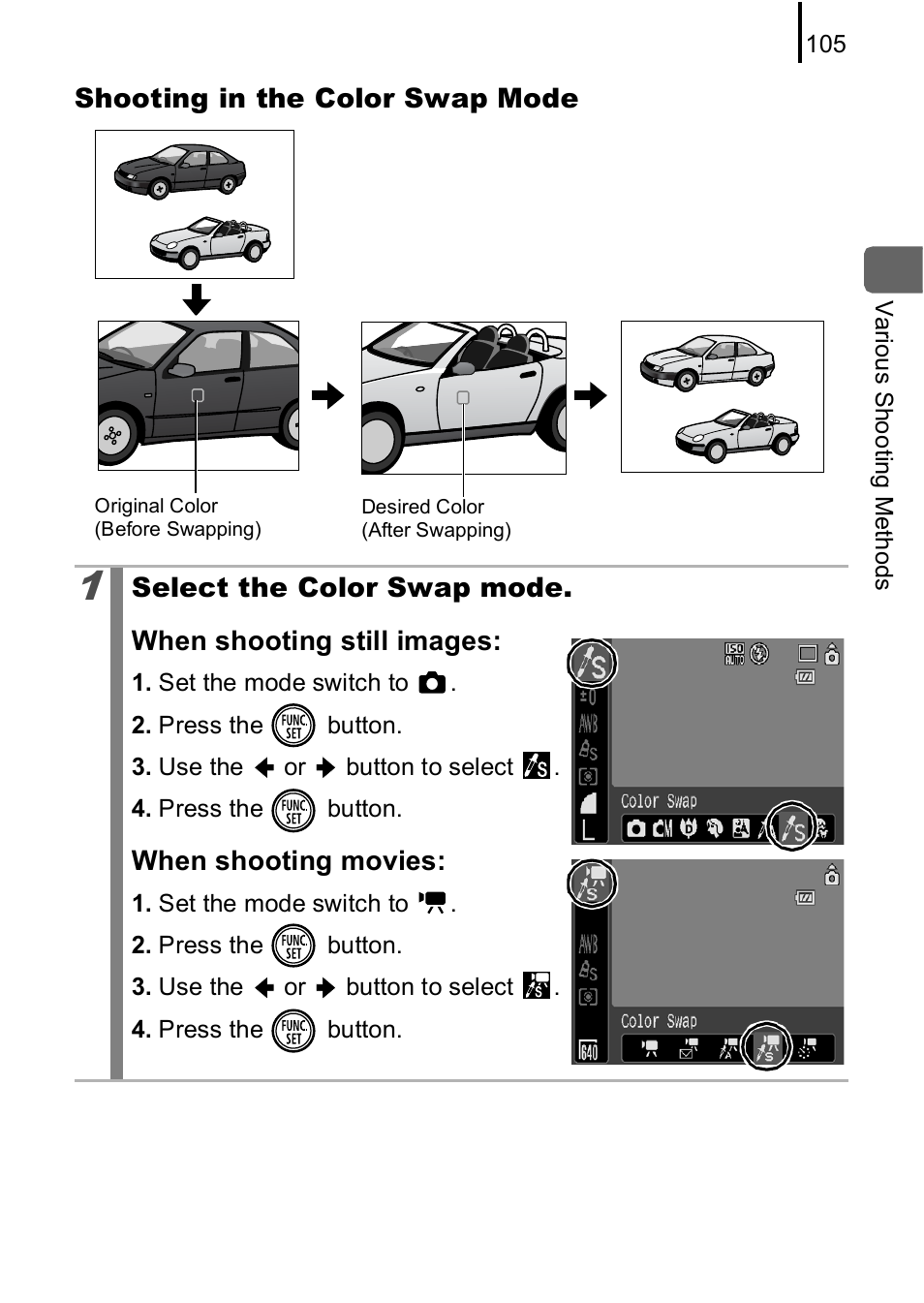 P. 105 | Canon IXUS 85 IS User Manual | Page 107 / 224