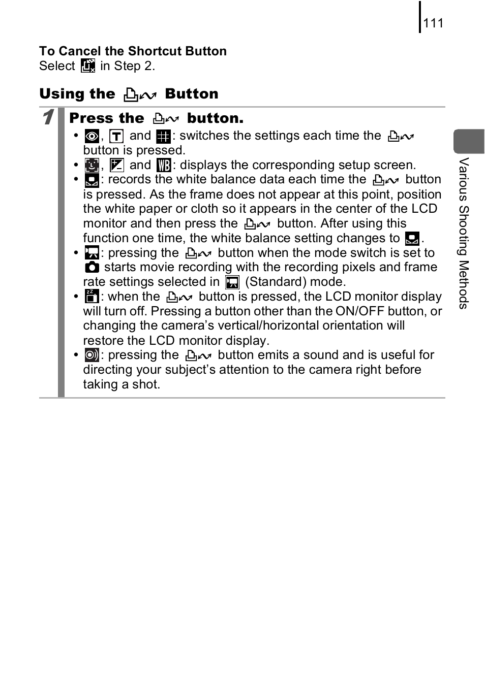 P. 111 | Canon IXUS 85 IS User Manual | Page 113 / 224