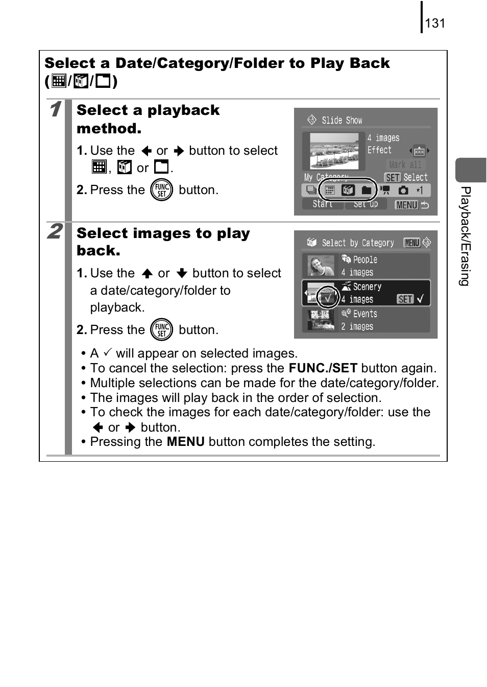 P. 131) | Canon IXUS 85 IS User Manual | Page 133 / 224