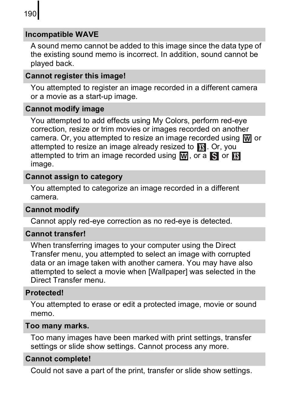 Canon IXUS 85 IS User Manual | Page 192 / 224