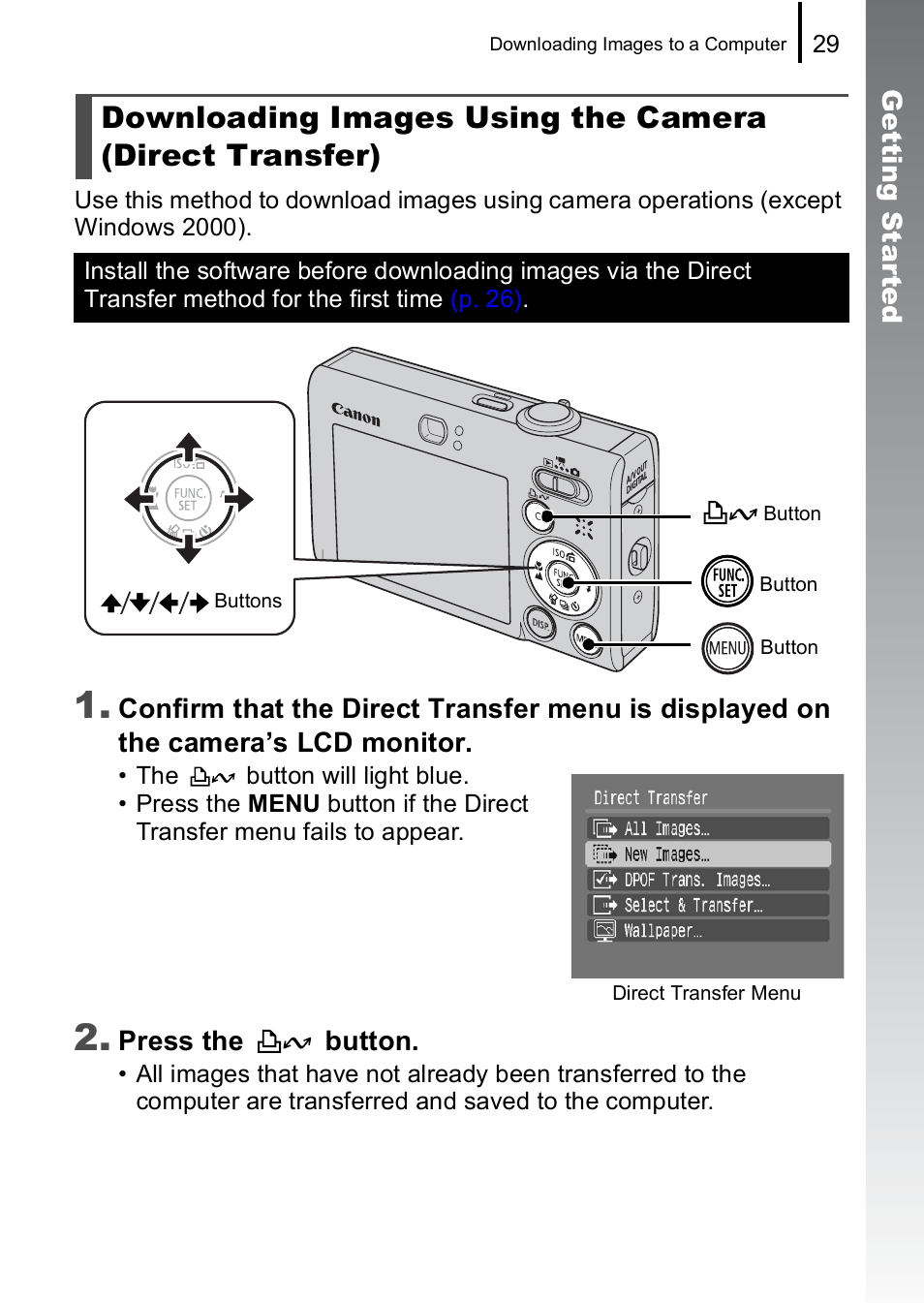 Canon IXUS 85 IS User Manual | Page 31 / 224