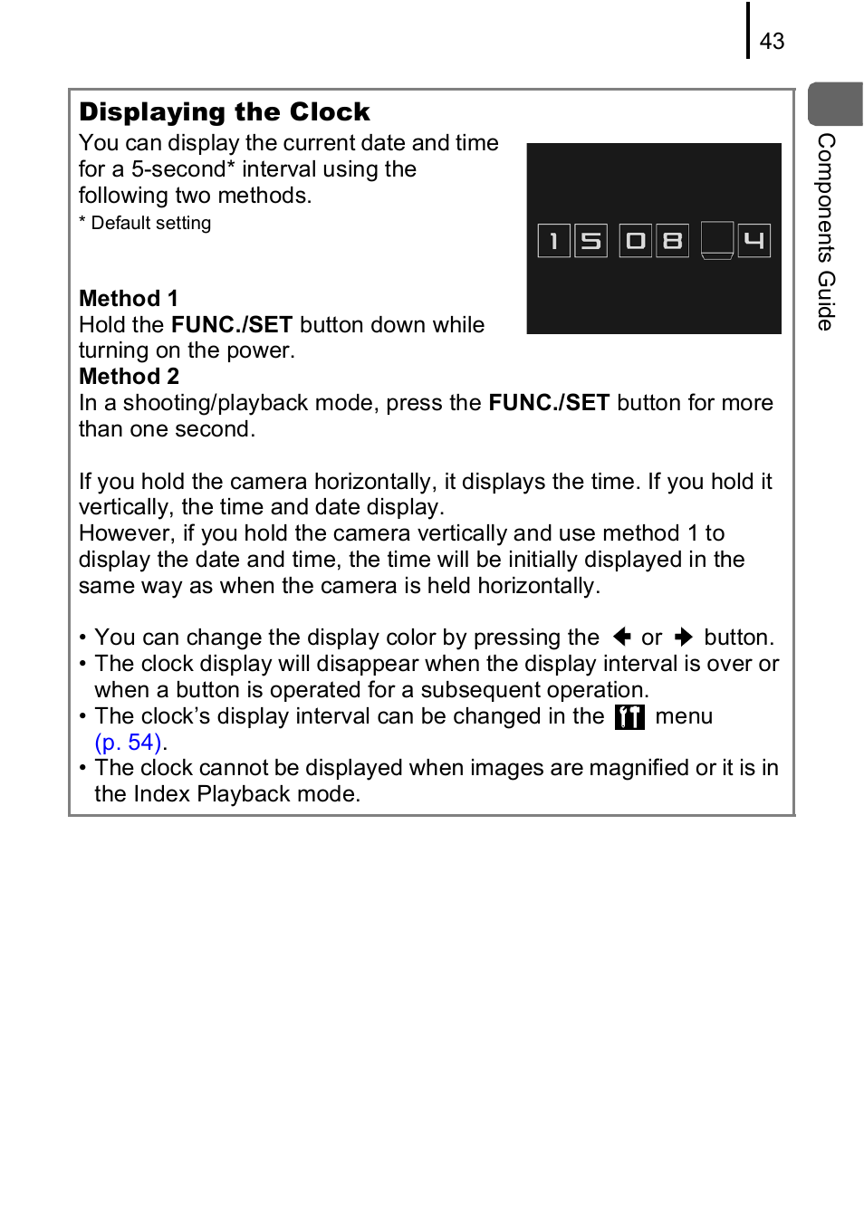 Canon IXUS 85 IS User Manual | Page 45 / 224