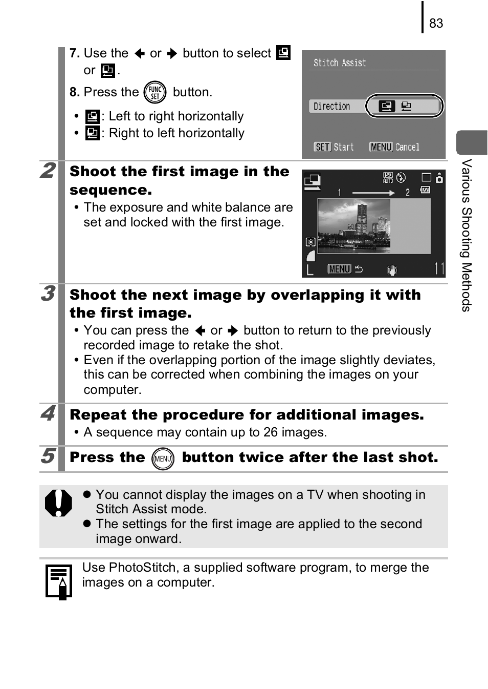 Canon IXUS 85 IS User Manual | Page 85 / 224