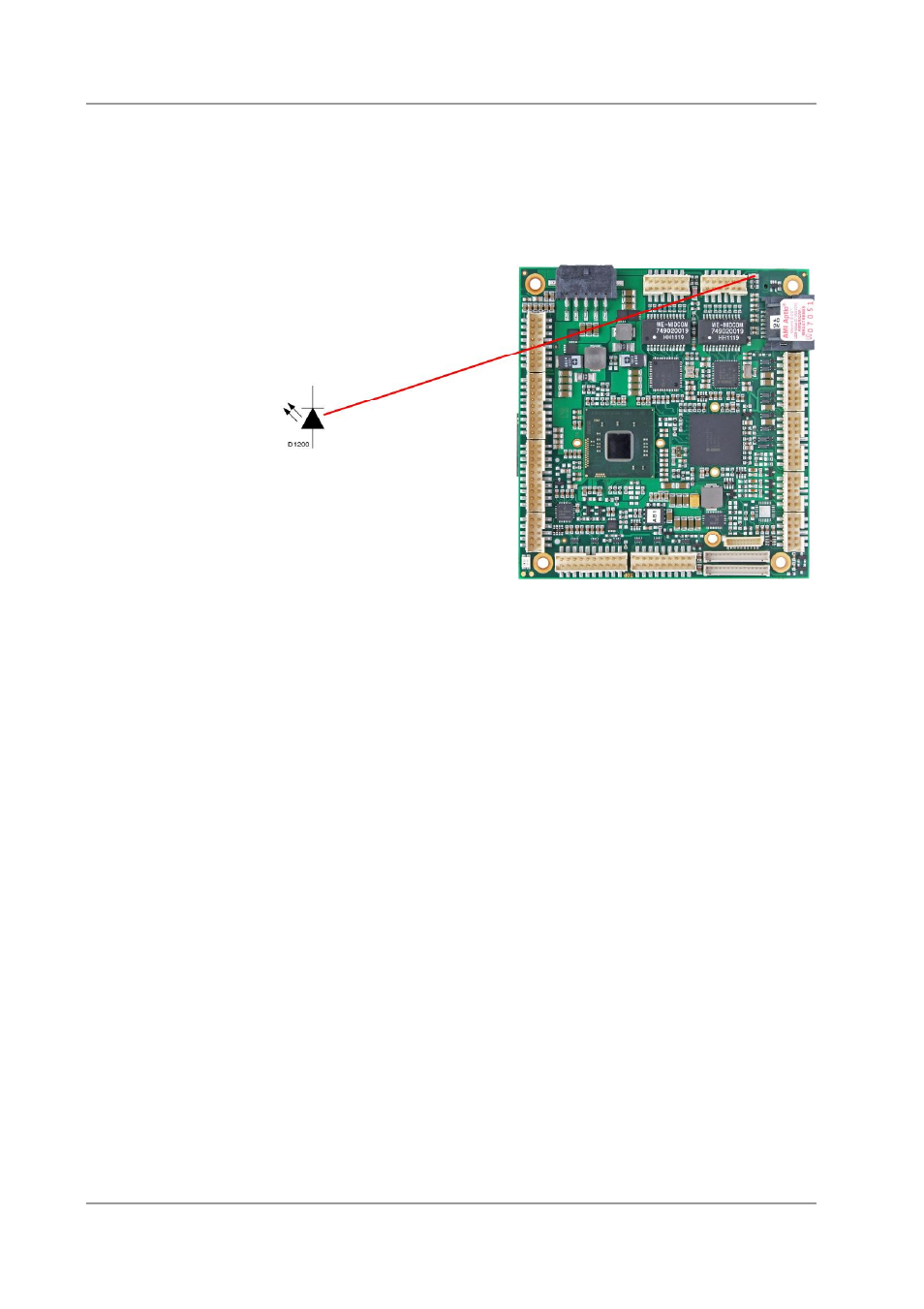 4 status leds, 1 hd led | BECKHOFF CB4058 User Manual | Page 36 / 78