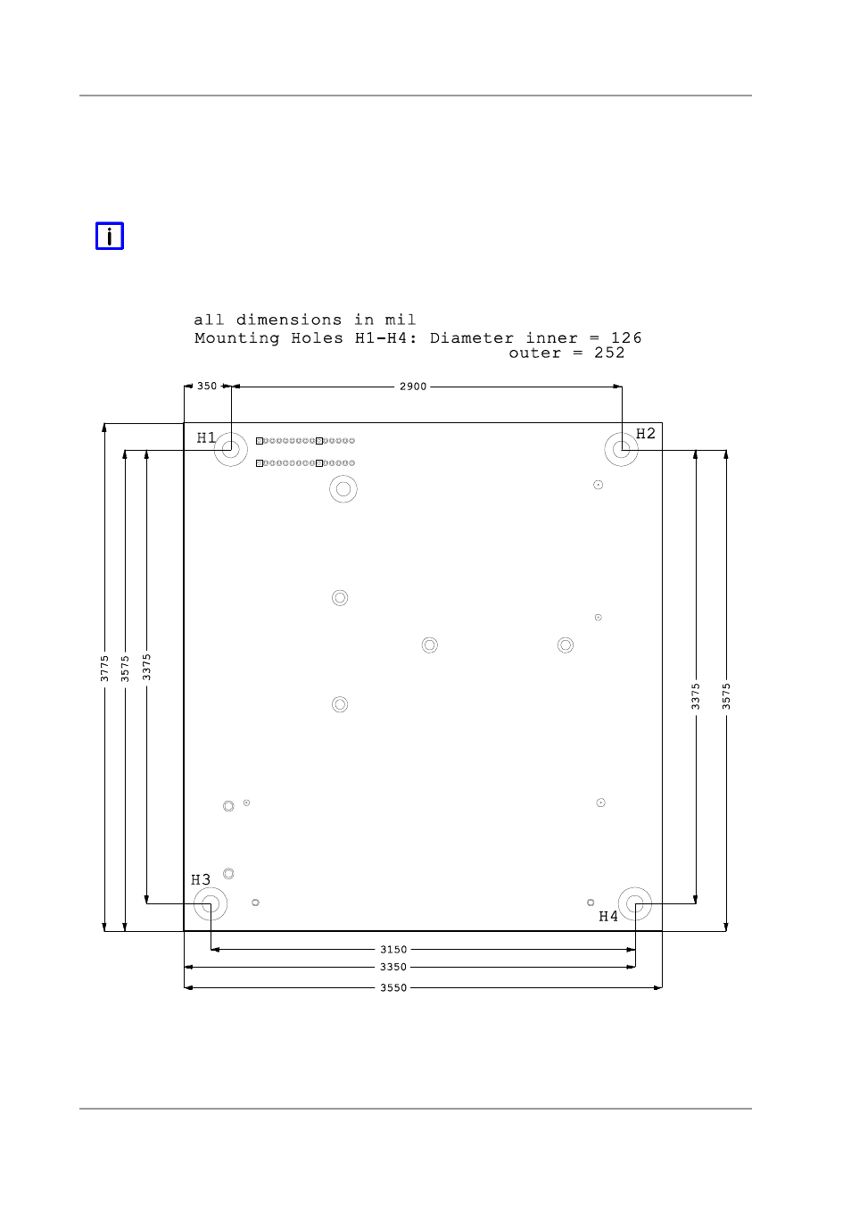 6 mechanical drawings, 1 pcb: mounting holes | BECKHOFF CB4058 User Manual | Page 70 / 78