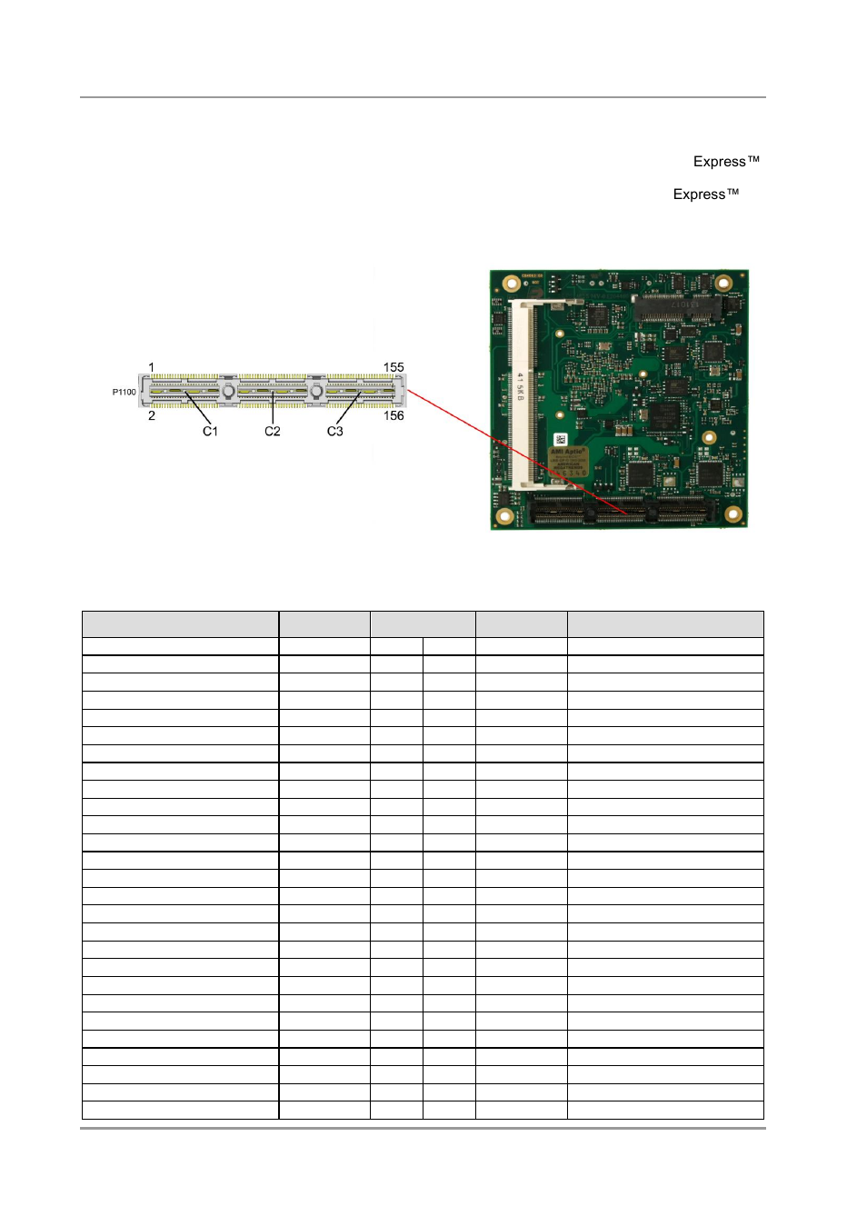 5 pci/104-express bus, Pci/104-express bus, P. 22 | BECKHOFF CB4063 User Manual | Page 22 / 87