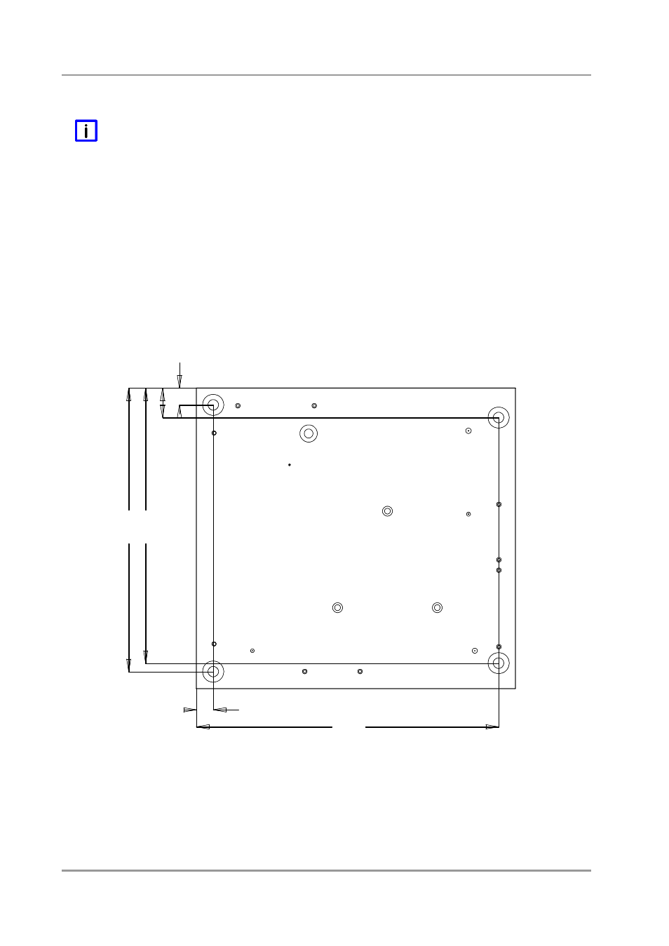 6 mechanical drawings, 1 pcb: mounting holes, Otice | BECKHOFF CB4063 User Manual | Page 78 / 87