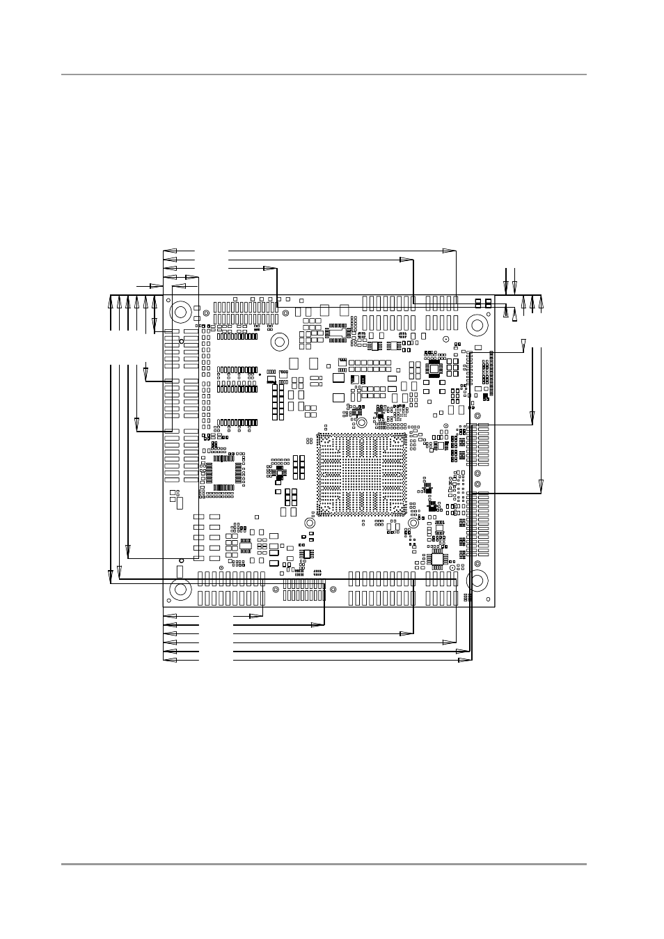 2 pcb: pin 1 dimensions - top | BECKHOFF CB4063 User Manual | Page 79 / 87