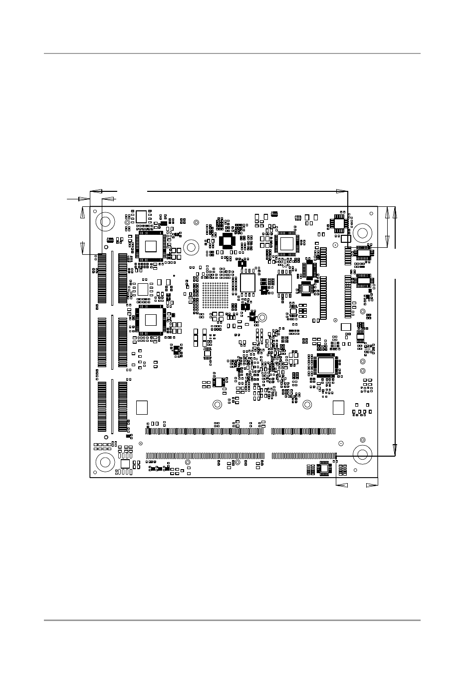 3 pcb: pin 1 dimensions - bottom | BECKHOFF CB4063 User Manual | Page 80 / 87