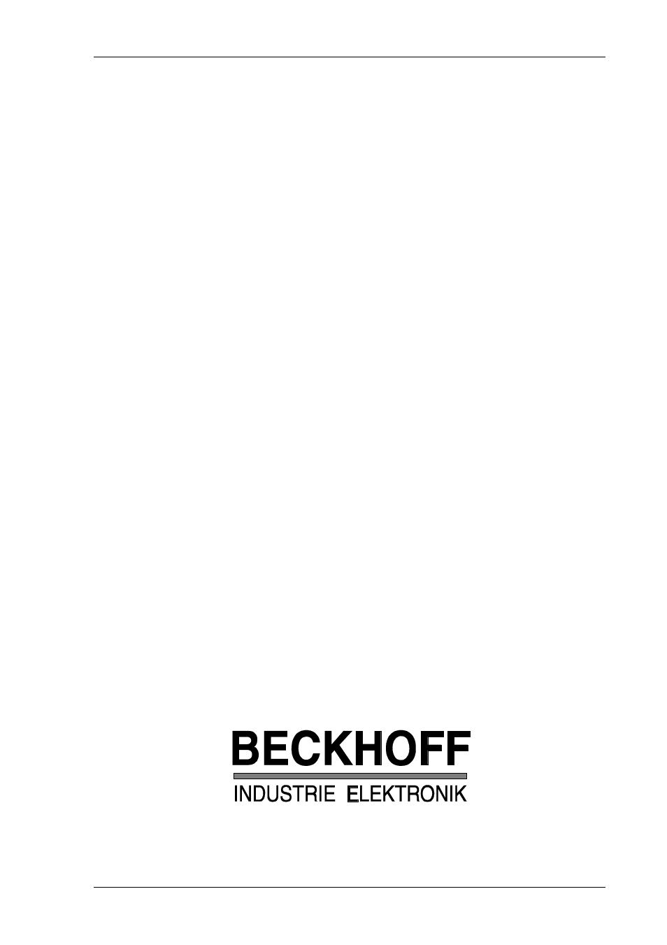 BECKHOFF C1300 User Manual | 44 pages