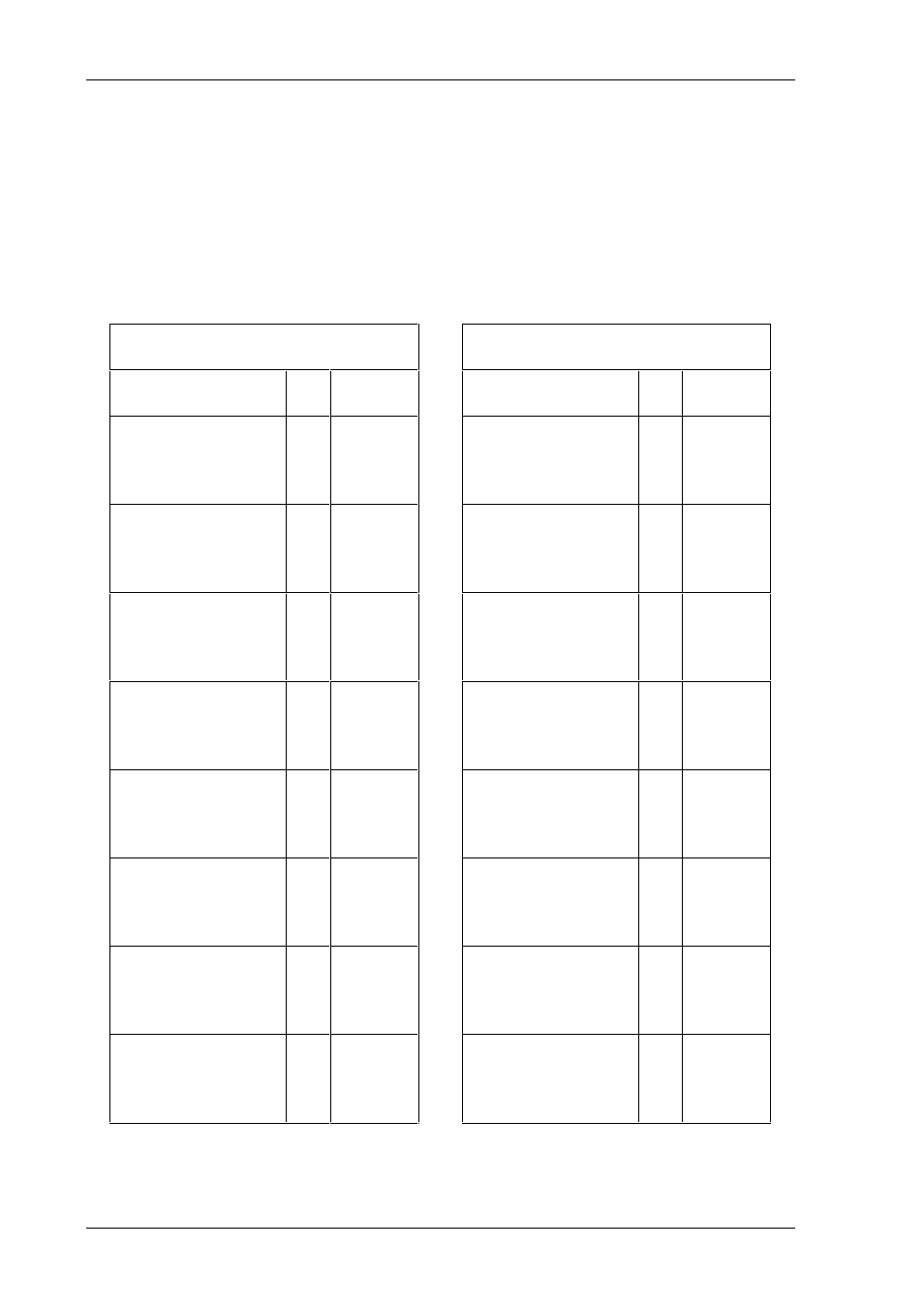 Connection table | BECKHOFF M1110 User Manual | Page 12 / 17