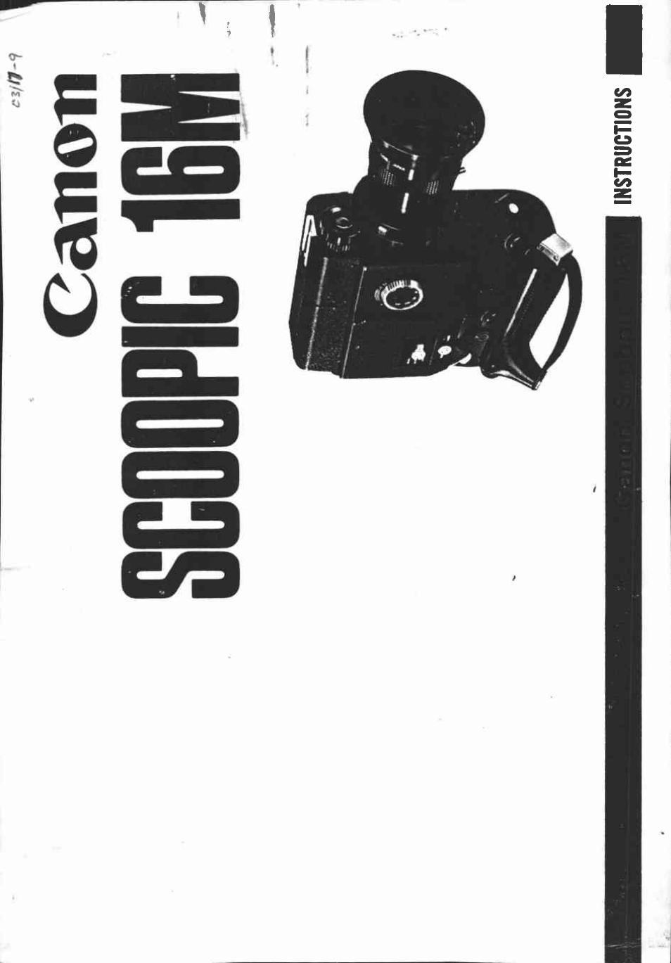 Canon SCOOPIC 16M User Manual | 109 pages