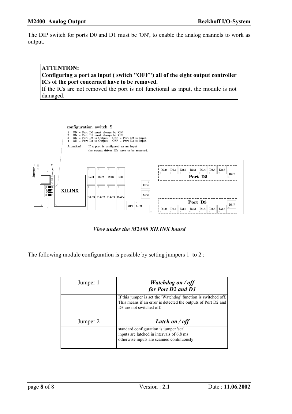 BECKHOFF M2400 User Manual | Page 8 / 15