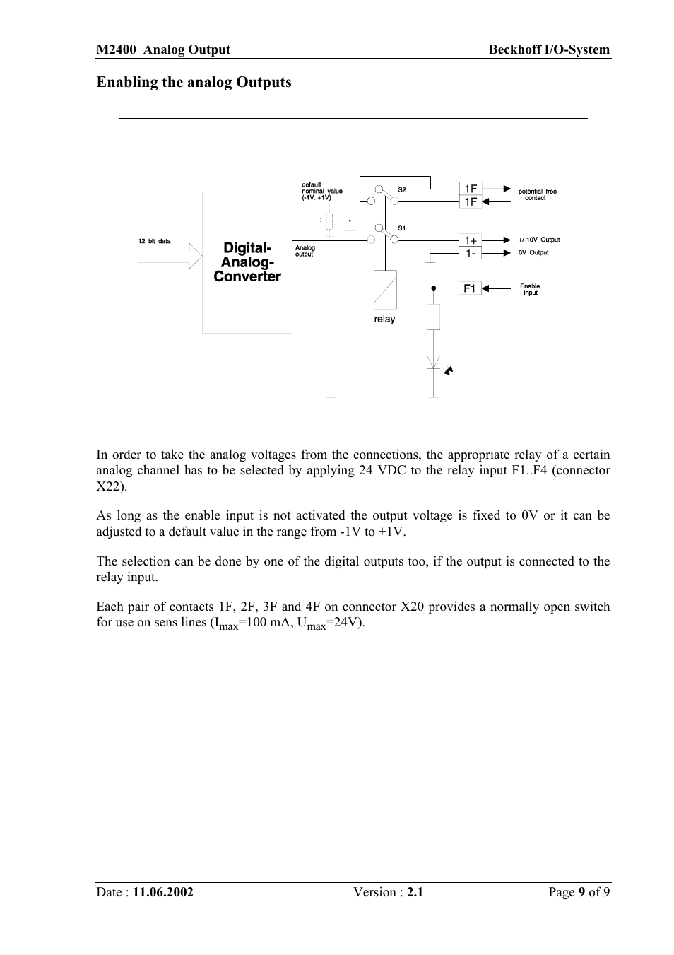 BECKHOFF M2400 User Manual | Page 9 / 15