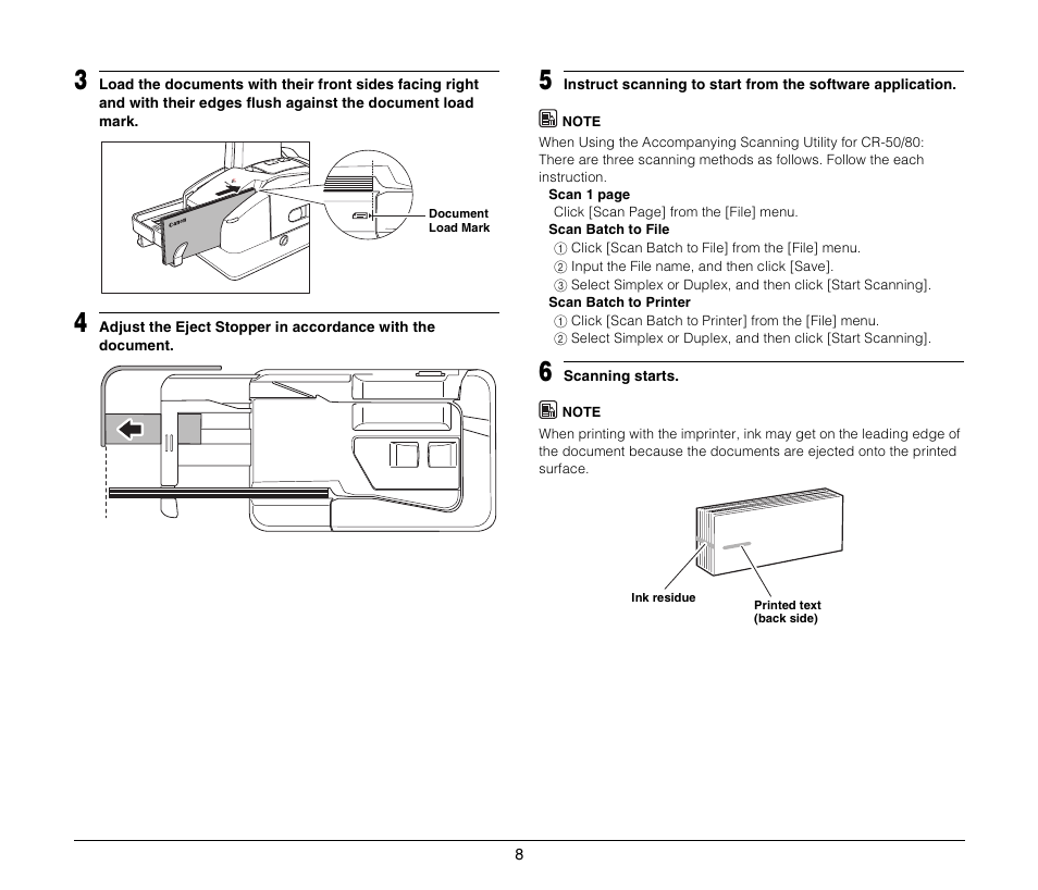 Canon FORMULA CR-80 User Manual | Page 8 / 24