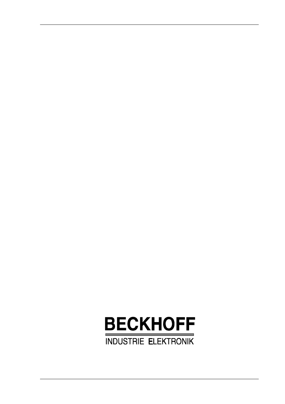 BECKHOFF PT100 User Manual | 10 pages