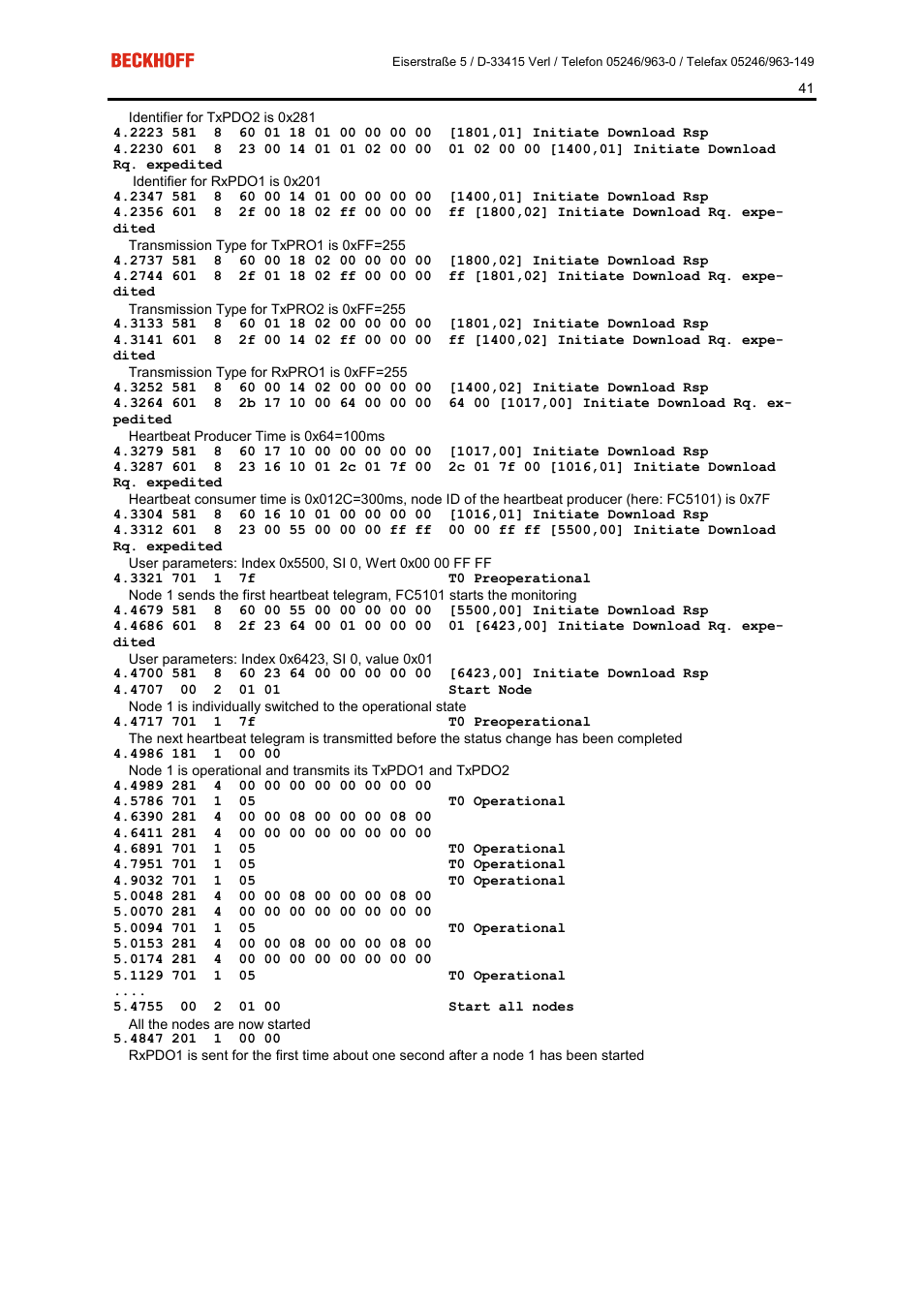 BECKHOFF FC5101 User Manual | Page 41 / 95