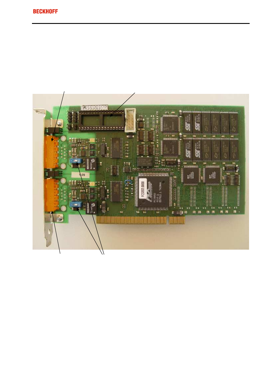 4 hardware description, 1 fc520x - overview | BECKHOFF FC520x User Manual | Page 12 / 51