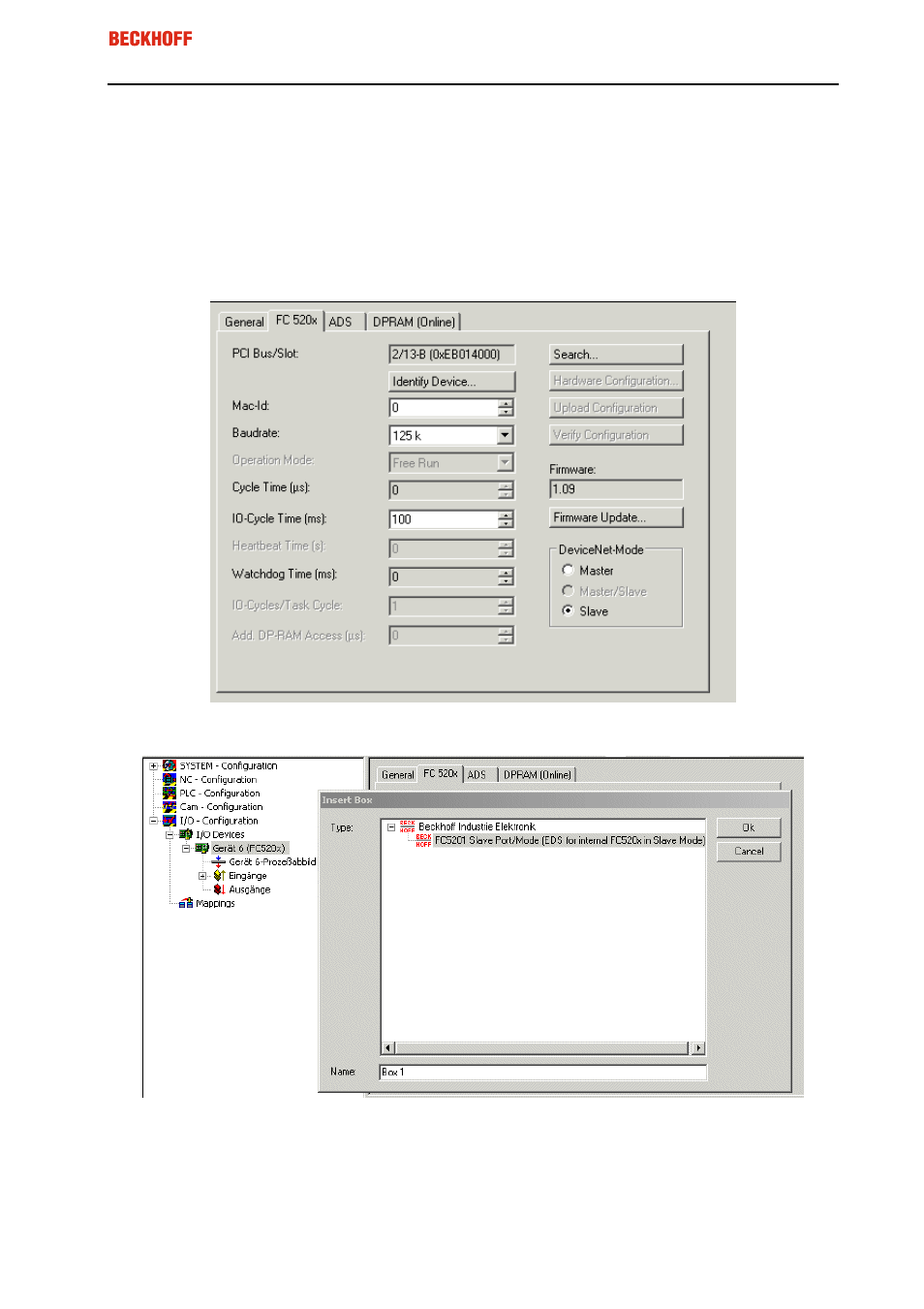 BECKHOFF FC520x User Manual | Page 21 / 51