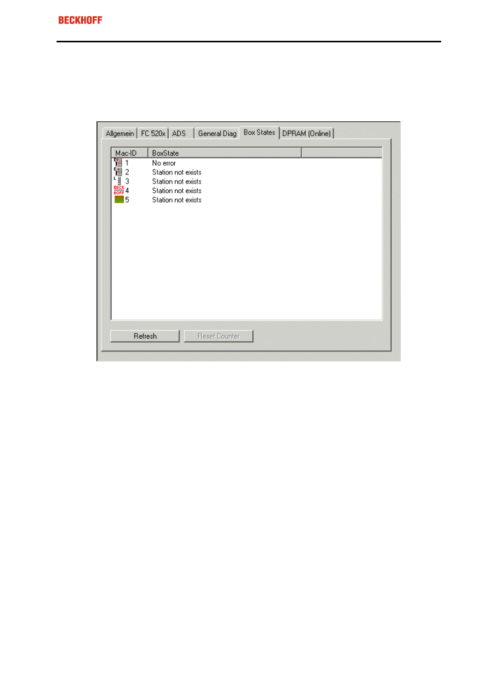 BECKHOFF FC520x User Manual | Page 26 / 51