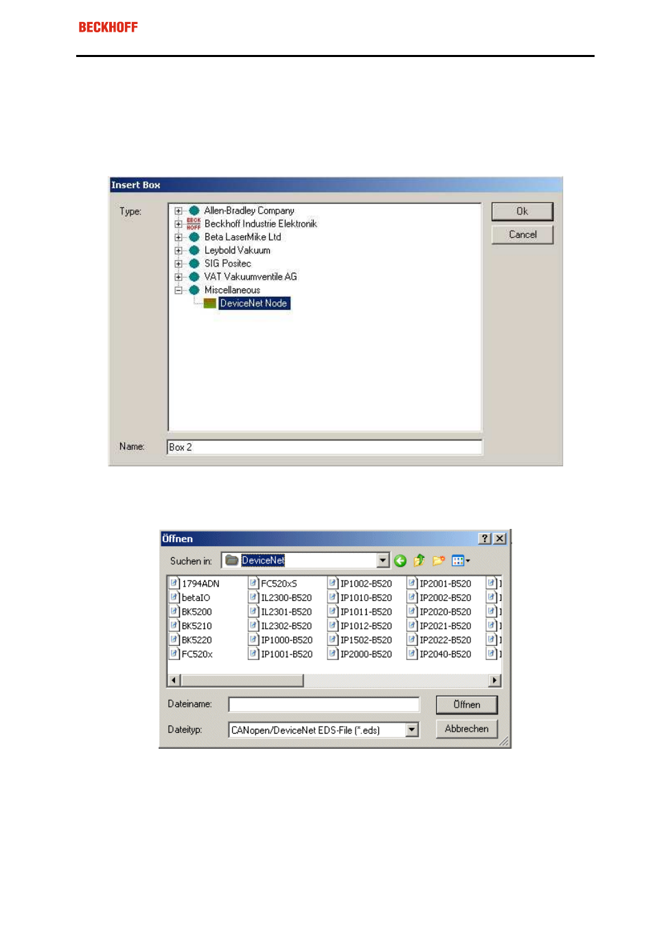 BECKHOFF FC520x User Manual | Page 32 / 51