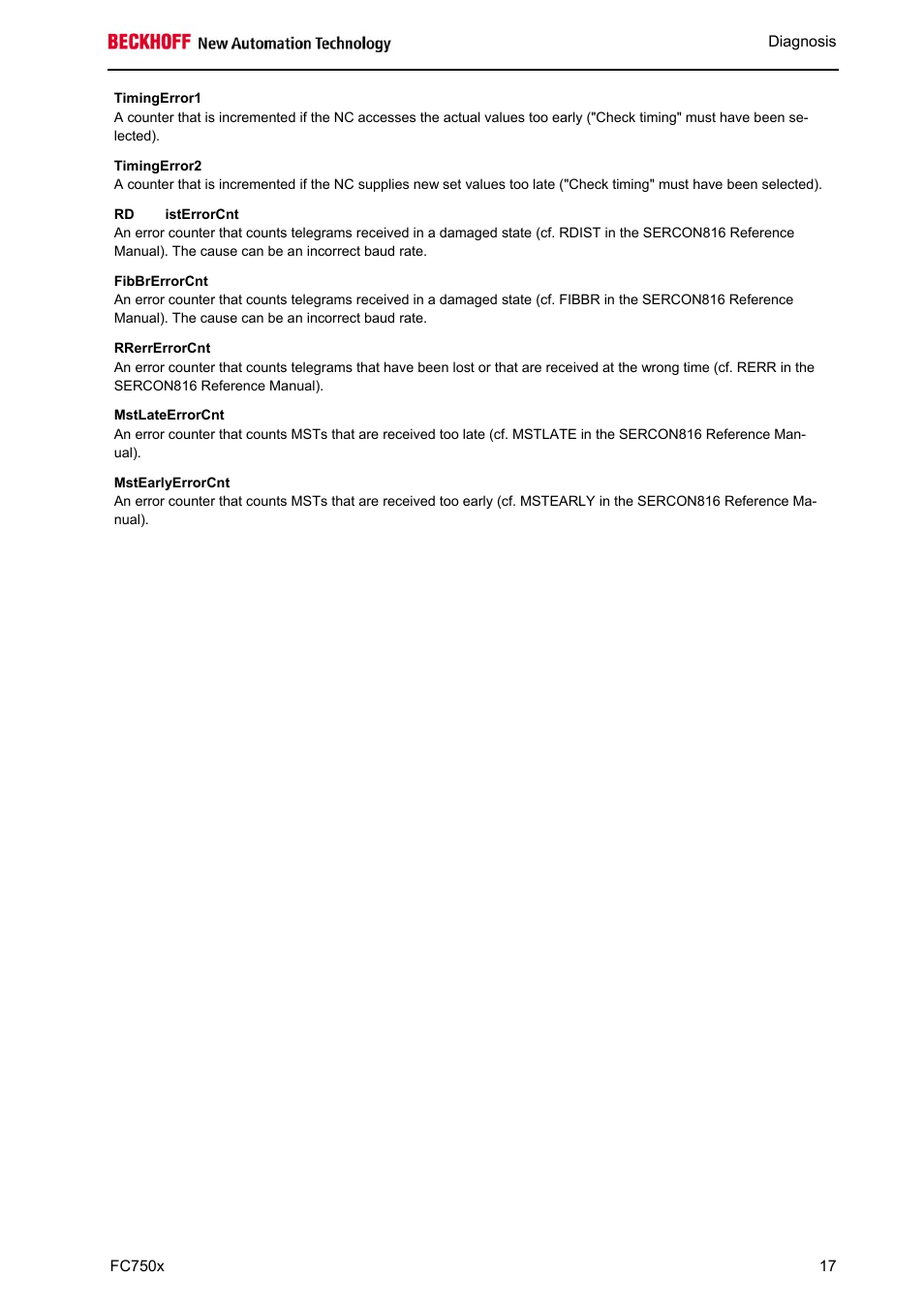 BECKHOFF FC7501 User Manual | Page 17 / 18