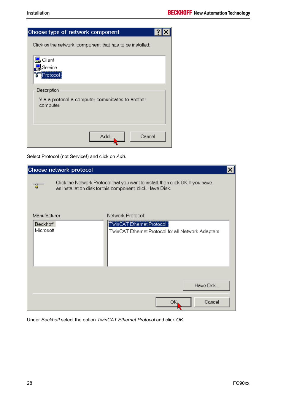 BECKHOFF FC9001-0010 User Manual | Page 30 / 43