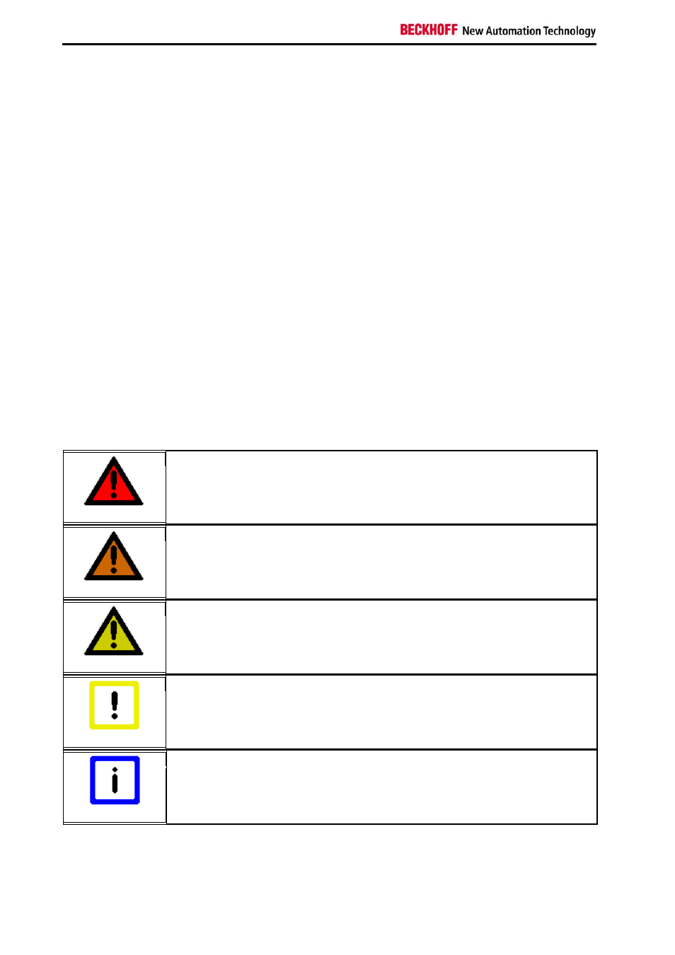 Safety rules, Disclaimer, Personnel qualification | Description of symbols, Safety instructions | BECKHOFF CU2608 User Manual | Page 6 / 22