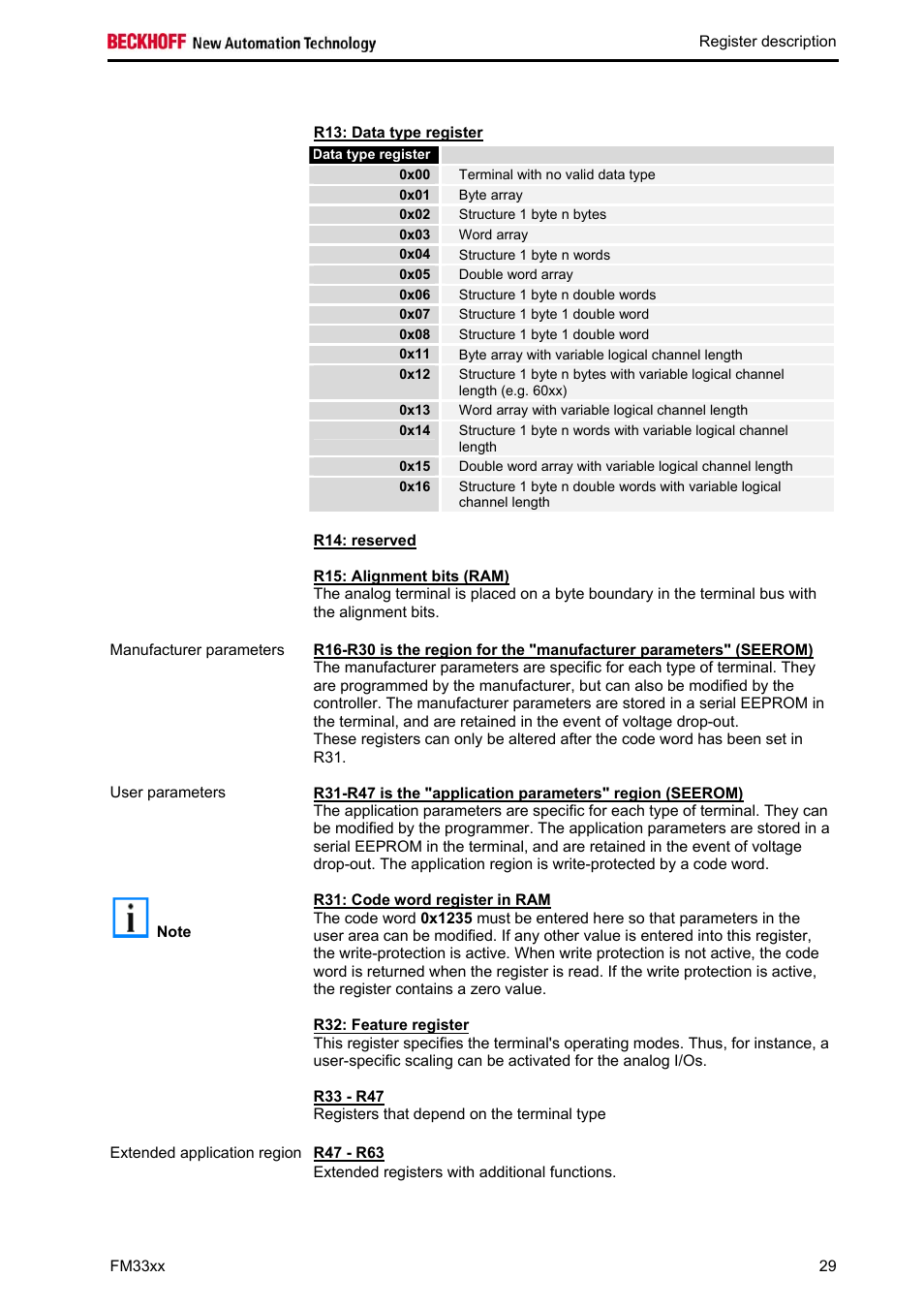 BECKHOFF FM33xx User Manual | Page 34 / 39