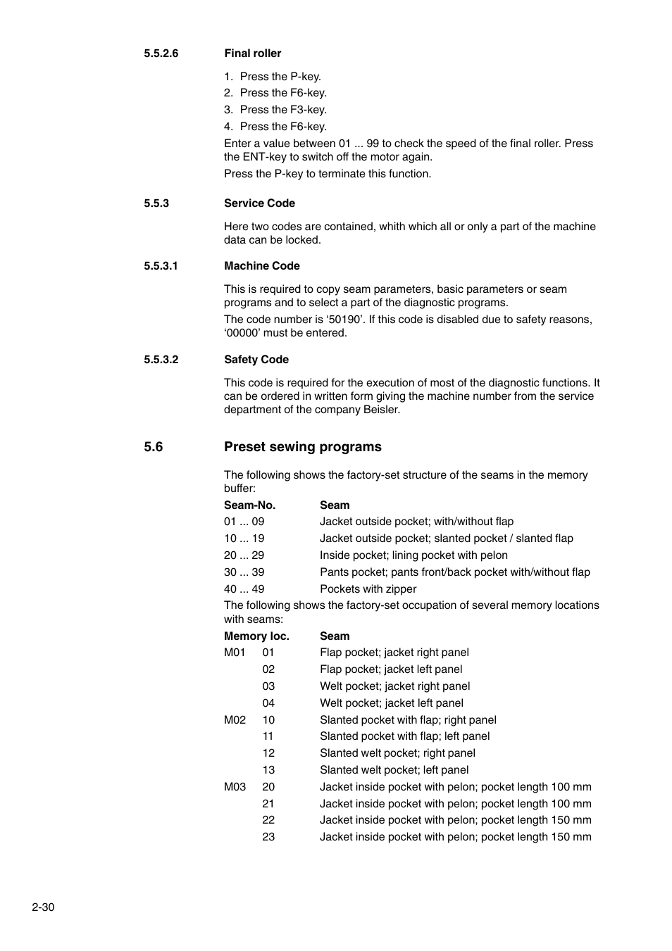 Beisler 100-54 User Manual | Page 52 / 84