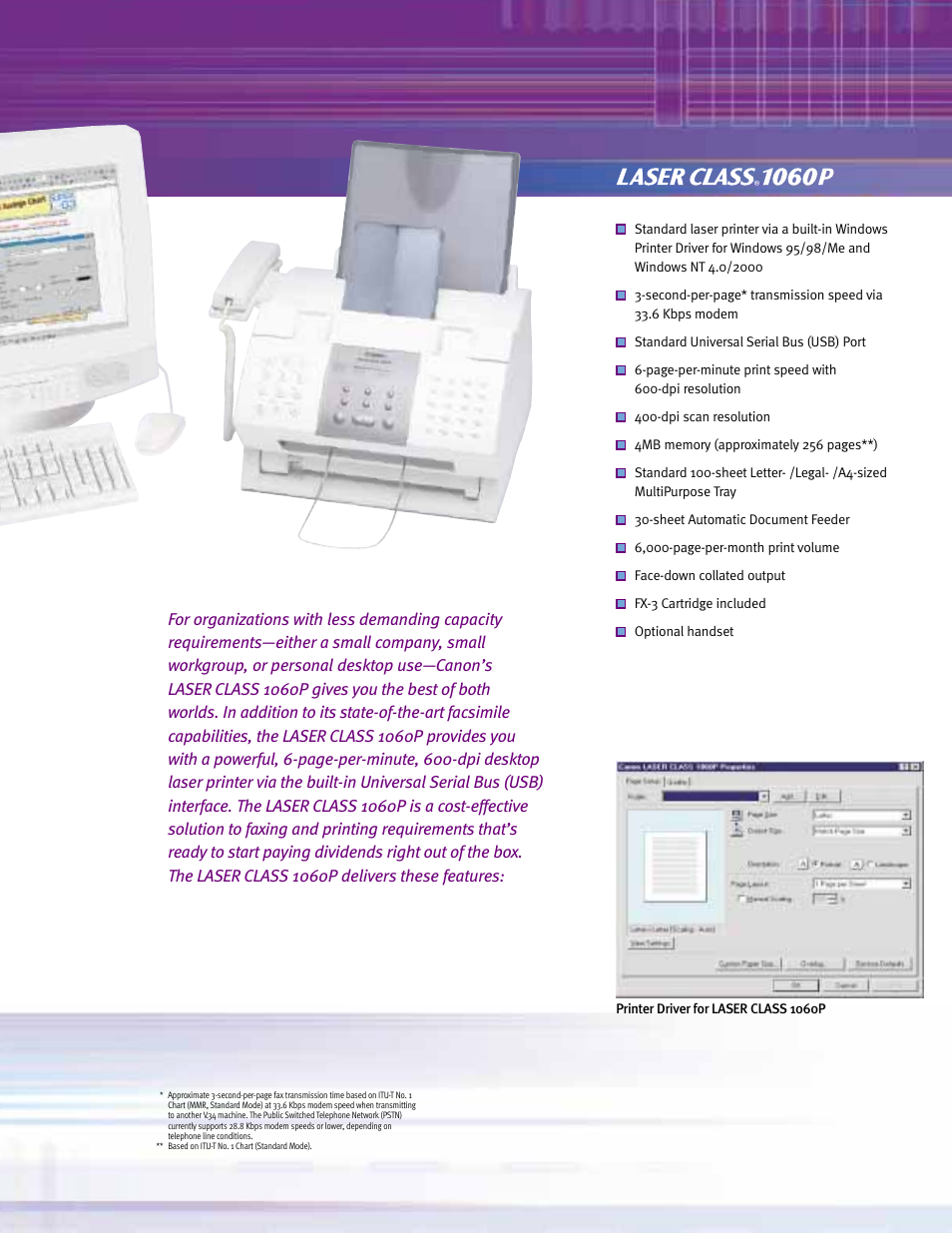 Canon LASER CLASS 2050 User Manual | Page 5 / 6