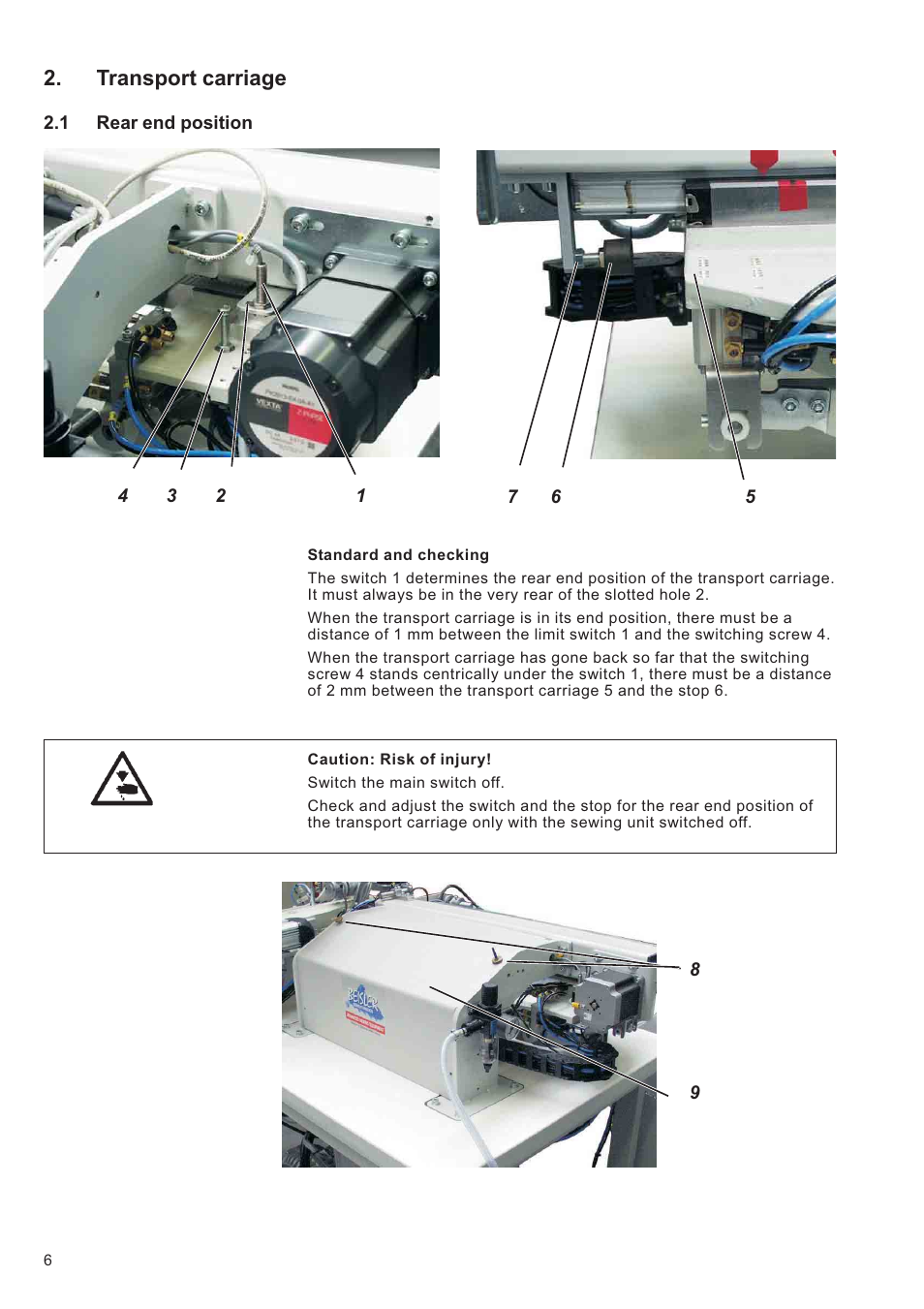 Transport carriage | Beisler 100-68 User Manual | Page 44 / 142