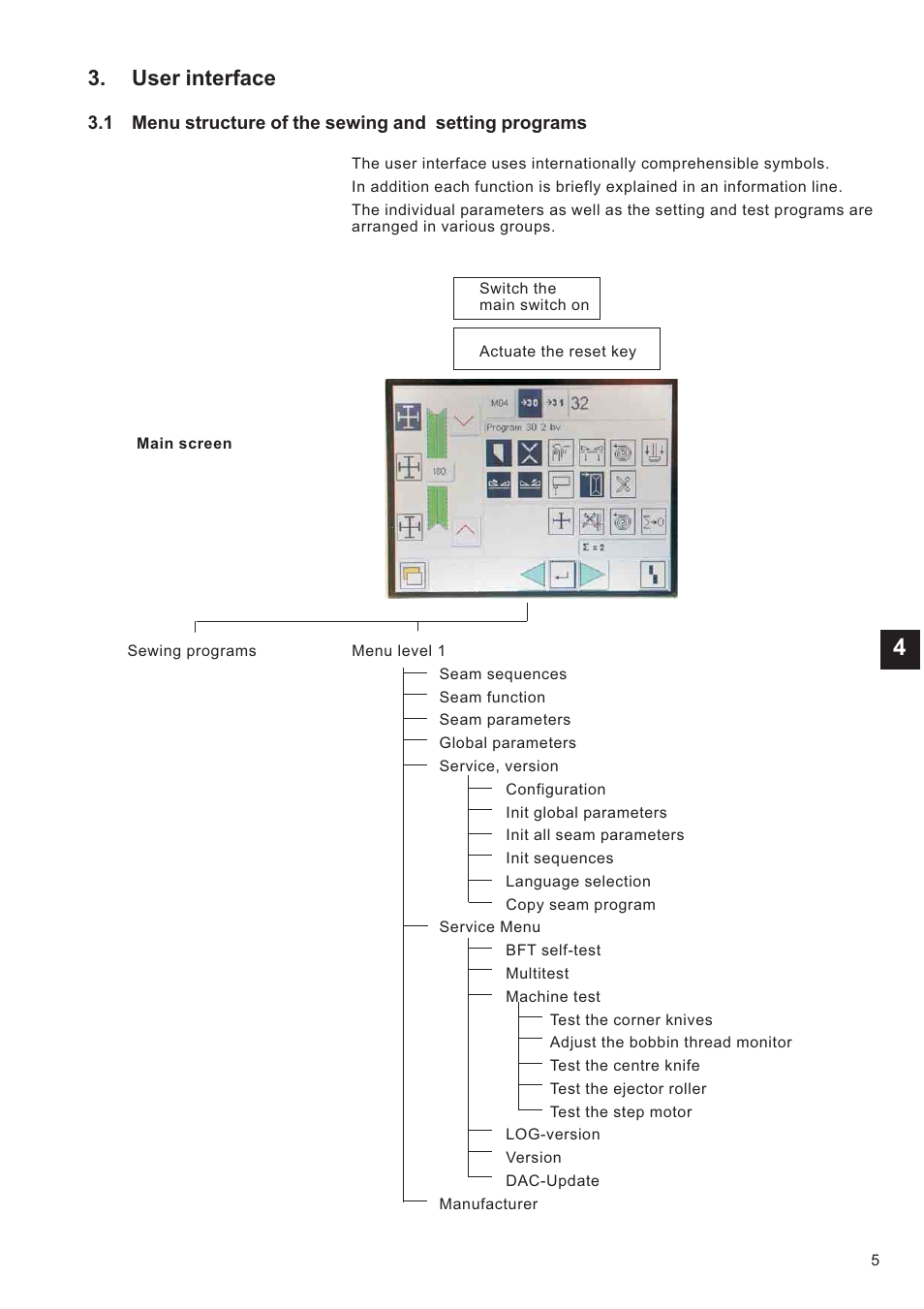 User interface | Beisler 100-68 User Manual | Page 89 / 142