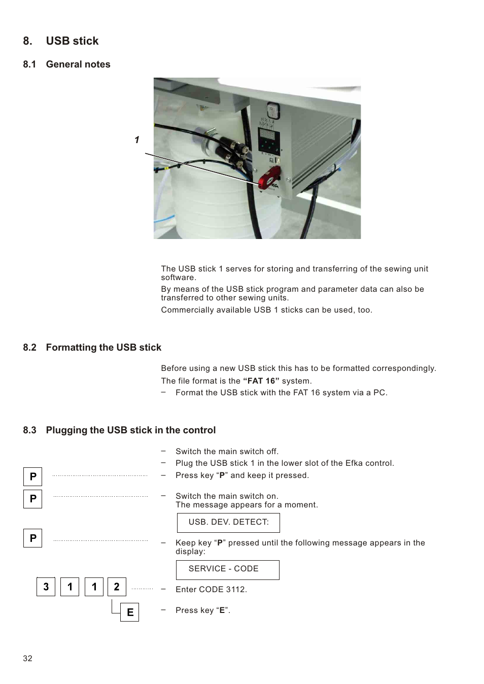 Usb stick | Beisler 1225-5 User Manual | Page 36 / 82