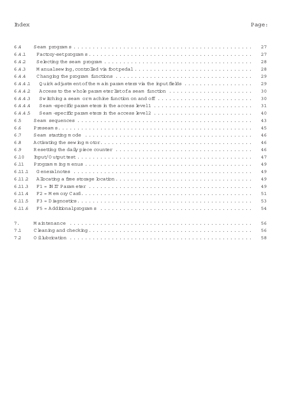 Beisler 1265-5 User Manual | Page 5 / 113