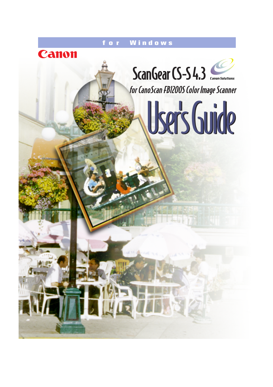 Canon CS-S 4.3 User Manual | 109 pages