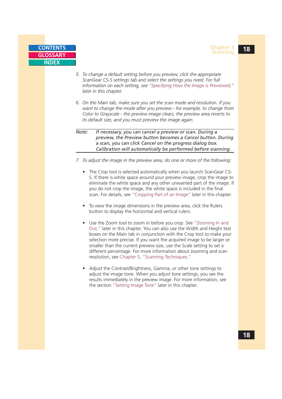 Canon CS-S 4.3 User Manual | Page 18 / 109