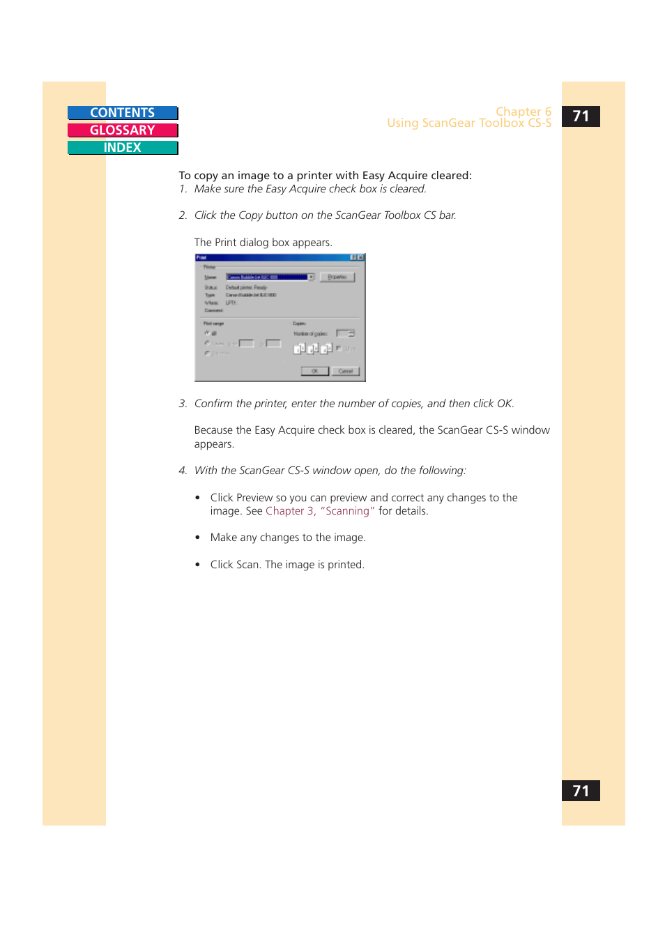 Canon CS-S 4.3 User Manual | Page 71 / 109